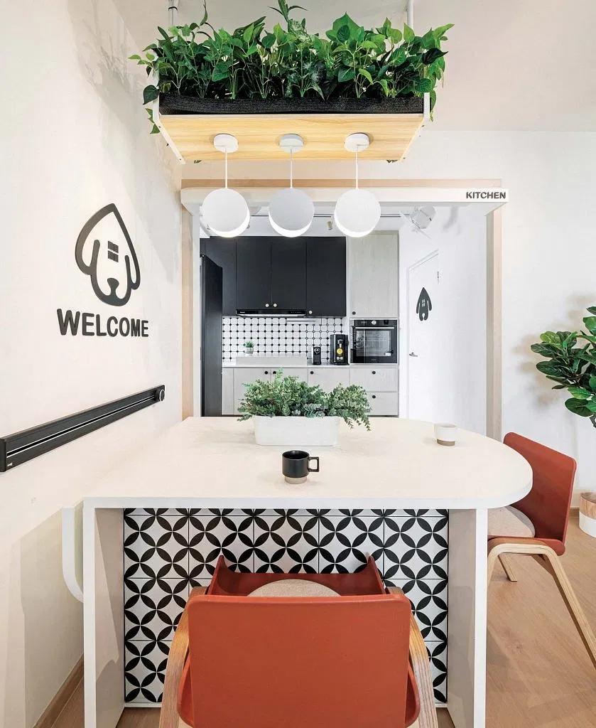 This Quirky 4-Room Flat In Queenstown Was Designed To Resemble A Dog Cafe